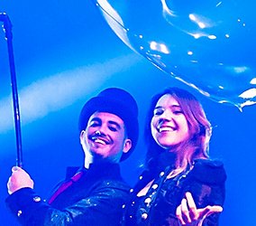 Hire our bubble shows for corporate events in the UK.