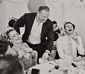 Hire our wedding magician in Surrey & the UK.
