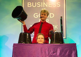 Our comedy magicians are available to hire for gala dinners in London & the UK.