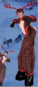 Reindeer Stilt Walkers 3