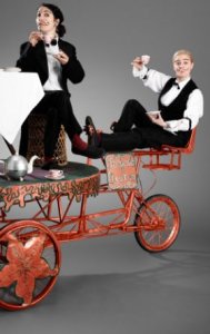 Touring Tea Room roaming entertainers and street theatre