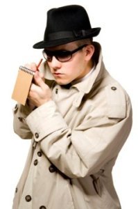 Detective Stilt Walker for hire. Book our Detective Stilt Walker for corporate events in London & the UK.
