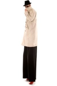 Hire Detective Stilt Walker for gala dinners in London & the UK.