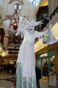 Stilt walkers for hire. Our Professional stilt walkers can be hired in London and the UK.