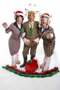 Classy Christmas Pigs 1