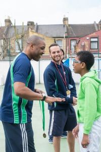 Hire Darren Campbell as an after dinner speaker for London based corporate events.