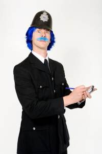 Walkabout Fashion Police for hire. Our comedy police act is available to book for corporate events in the UK & London.