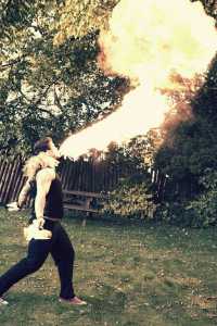 Our Fire Breathers are available for hire for product launches in London & the UK.