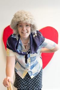 Book our valentines grannies for your event. Our valentines grannies are available for hire in London and around the UK.