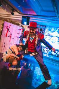Extreme stunt show for hire. Our Knife Throwing Show is available to hire for bespoke events in London & the UK.