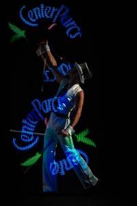Product launch entertainment for hire. Our LED show is available to book for brand activations in the UK & London.
