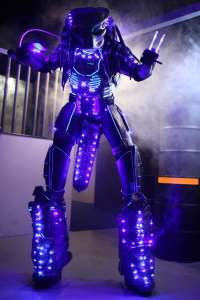 Sci fi Entertainment for hire. Our Sci fi performers can be hired in London and the UK