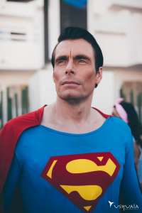 Superman for hire near London for events, parties and fun days