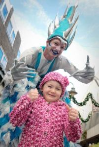 Winter Sprite Stilt Walkers 4