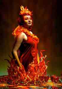 Hire our living table for fantasy themed events in the UK and London