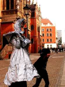 Living statue for event hire