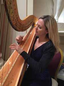 Our Bollywood Themed Harpist is available to book for private events in London & the UK.