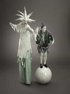 Winter and ice themed entertainers for hire in London and the UK.