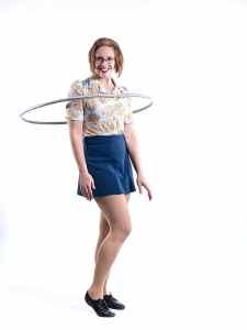 The Comedy Loop for hire. Book our comedy hula hoop act for corporate events in London & the UK.