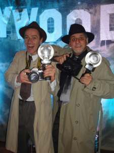 Comedy Paparazzi for hire in London and the UK.Perfect for Hollywood themed events and parties.