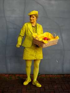 Living statue for event hire