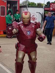 Iron Man walkabout character for hire near London