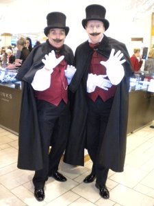 Victorian mime artist and street entertainers for hire London and the UK