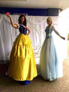 Snow White Stilt Walker 2