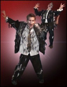 Professional Zombie for hire. Our Zombie can be hired in London and the UK.