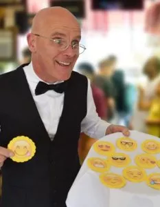 Book Spoof Waiter Service to keep your guests entertained at corporate events.
