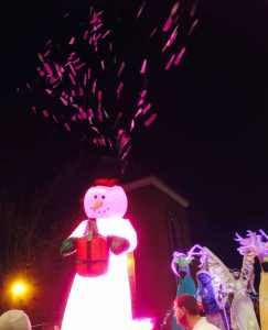 Giant Inflatable Snowman