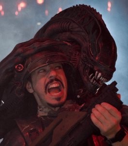 Book our alien movie characters for your science fiction events in the UK.