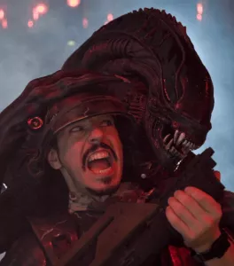 Book our alien movie characters for your science fiction events in the UK.