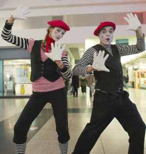 Traditional Mime Artist for hire