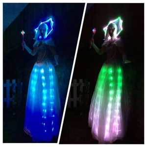 Snow Queen Stilt Walkers 4