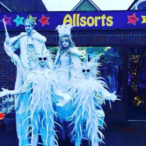 Royal Glacier Stilt Walkers