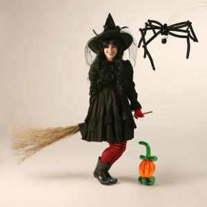 Spooky Witch Character