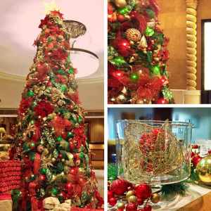 The Wyboston Lakes 'Classic Christmas' Bespoke Christmas Tree