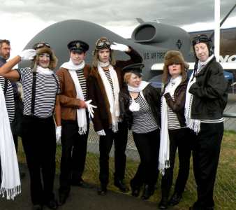 themed mime artist for hire London and the UK