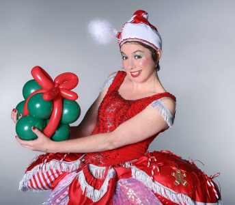 Candy Cane Balloon Modelling Elf 5