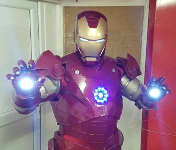 Iron Man superhero for hire for birthday parties and charity events