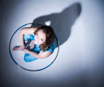 UK-based hula hoop dancer for hire for gala dinners.