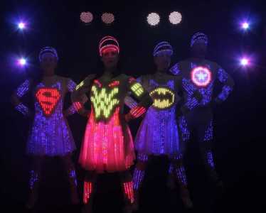 LED Dance Show for hire. Book our LED Dancers for brand activations, award ceremonies or corporate events in London & the UK.