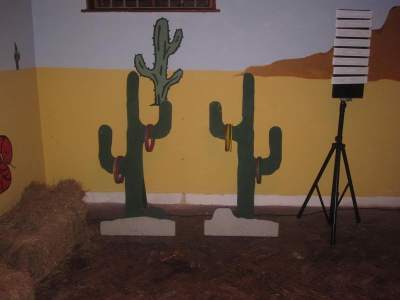 Book our cactus hoopla for your event. Our cactus hoopla is available for hire in London and around the UK.