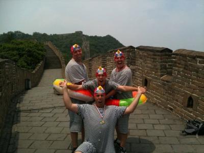 Sports-themed comedy act for hire. Book our comedy walkabout act for shopping centre events in the UK & internationally.