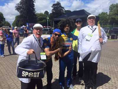 The Comical Umpires for hire. Book our comedy cricketing act for cricket matches in London & the UK.