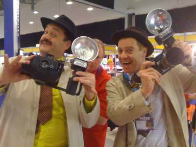 Comedy Paparazzi for event hire in London and across the UK