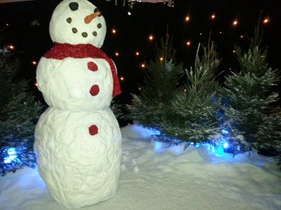 Human Snowman for hire. Our Snowman is available to book for Christmas-themed events in the UK & London.