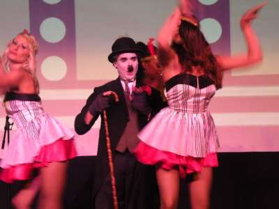 Charlie Chaplin Cabaret, themed mime artist