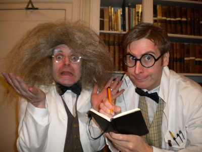 Crazy scientist/proffesor for hire